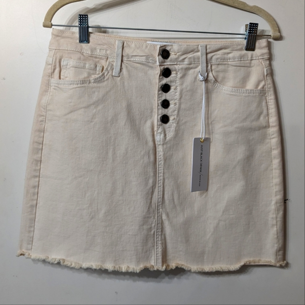 Just Black Denim skirt size M